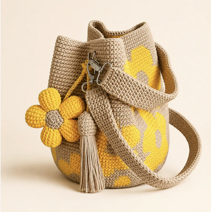 Handmade Crochet Bag by Sophie